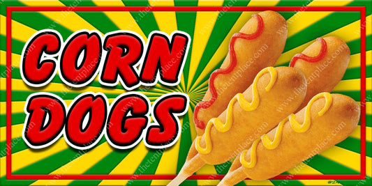 Corn Dogs Signs - Meats