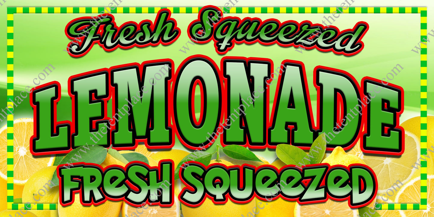 Lemonade ShakeUps Signs - Drinks