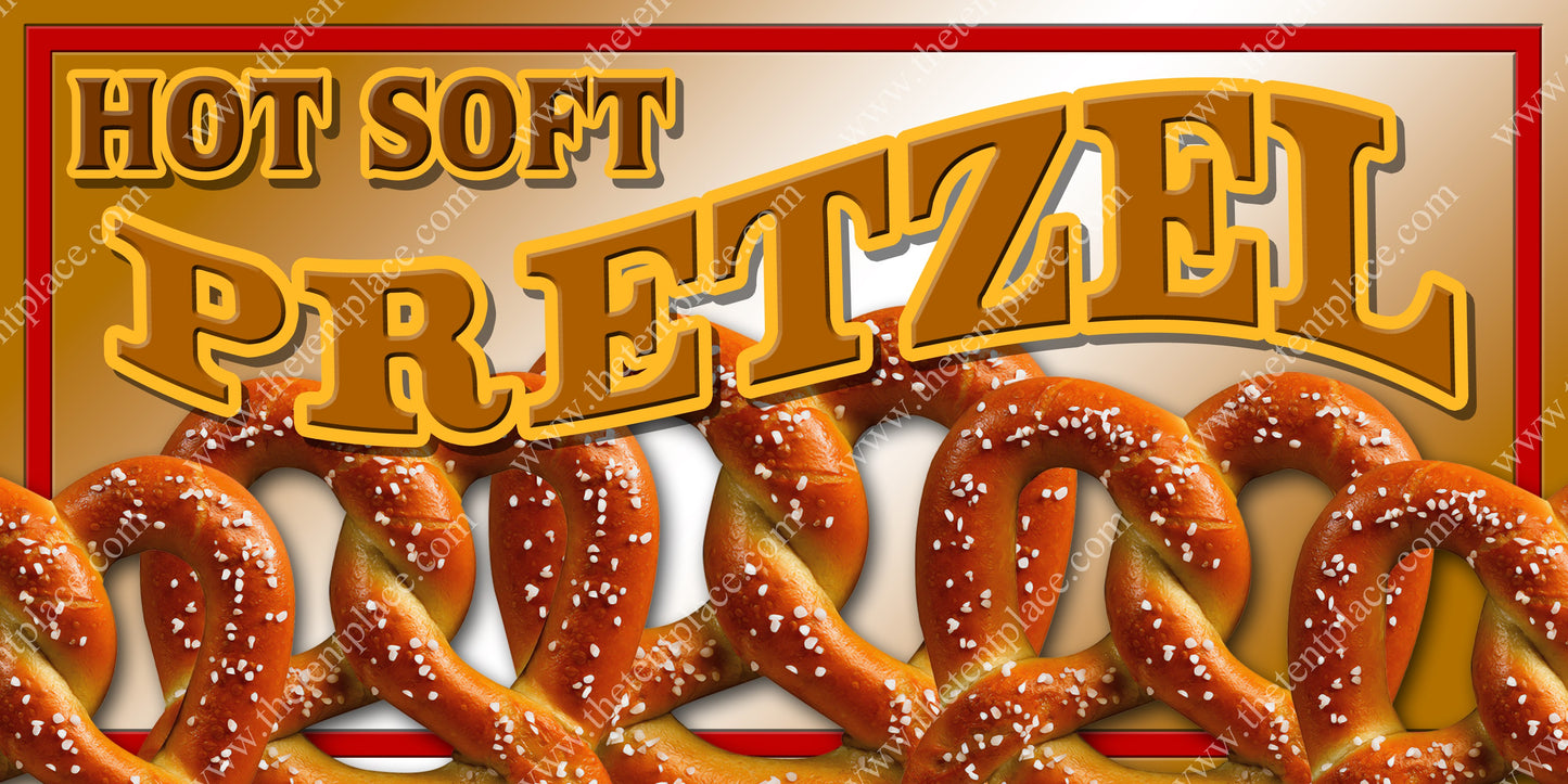 Hot Soft - Pretzels Signs - Side Items