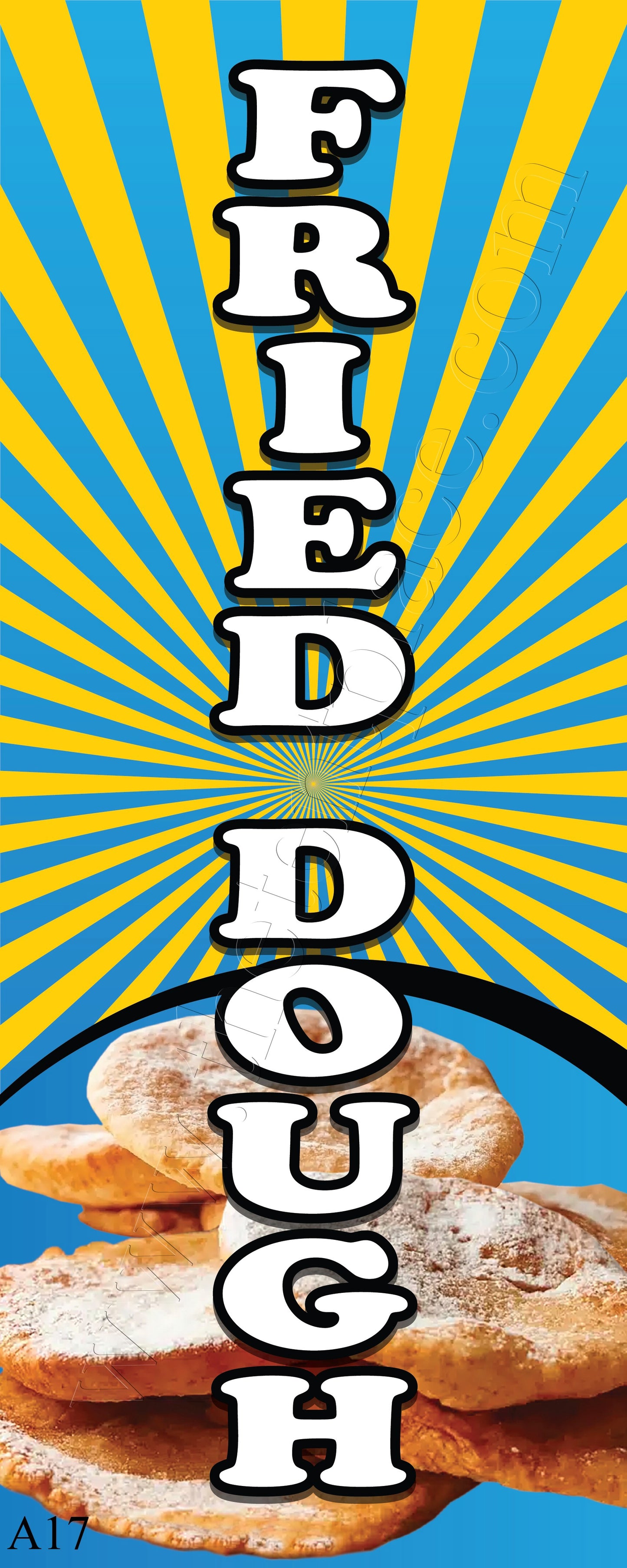2ft x 5ft - Fried Dough Flags