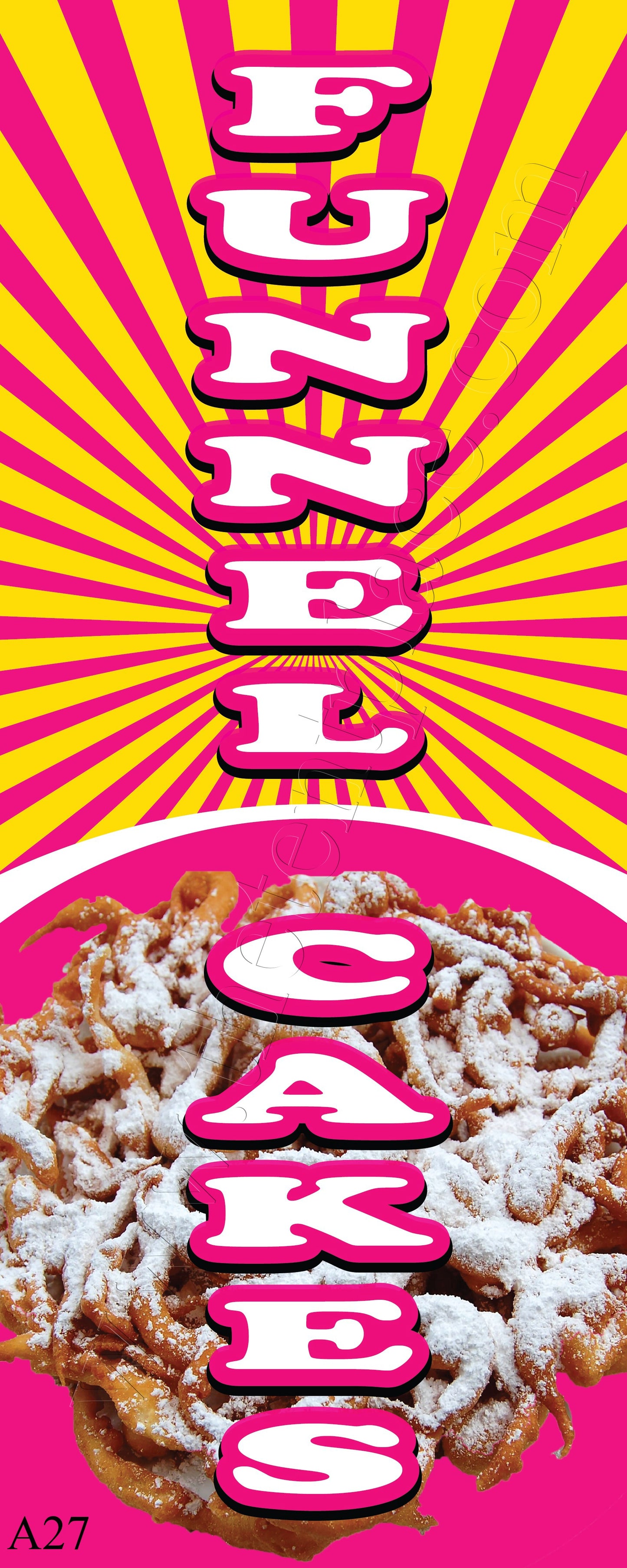 2ft x 5ft - Funnel Cakes Flags