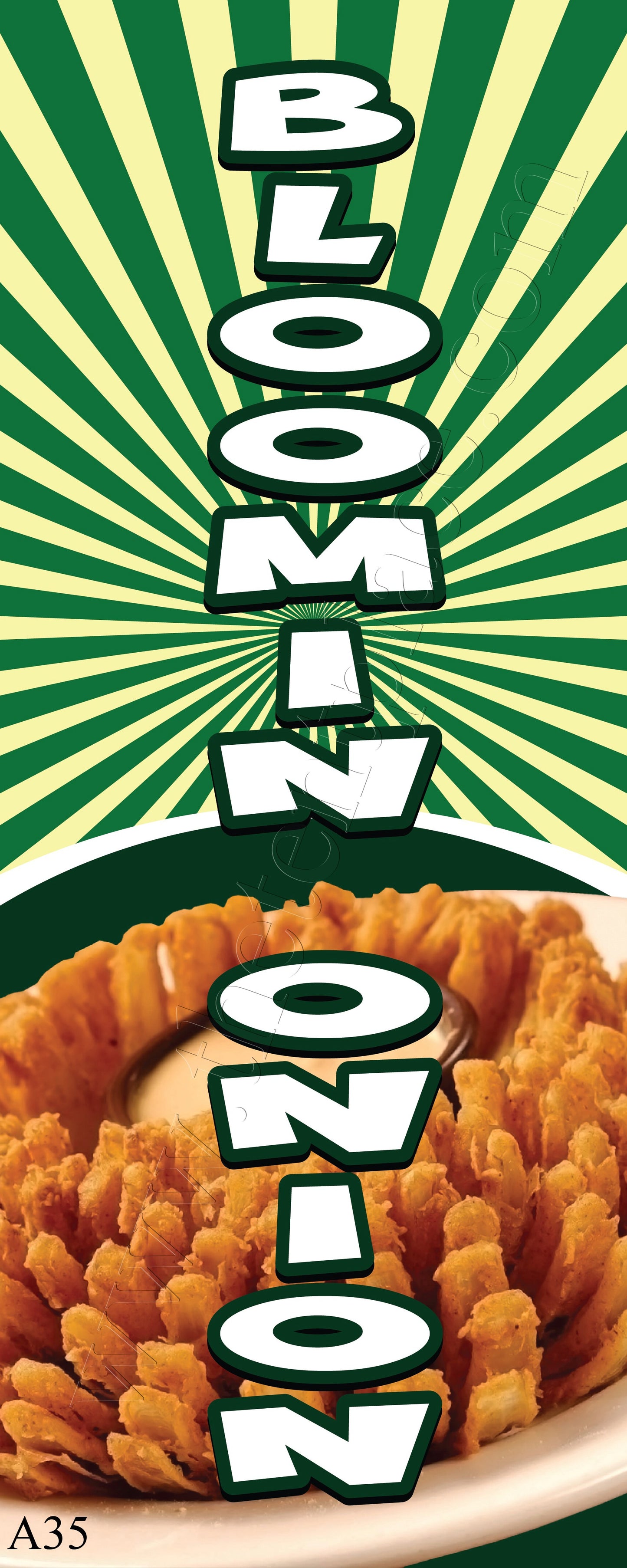 2ft x 5ft - Bloomin Onion Flags