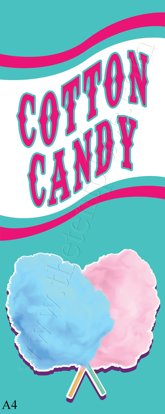 2ft x 5ft - Cotton Candy Flags