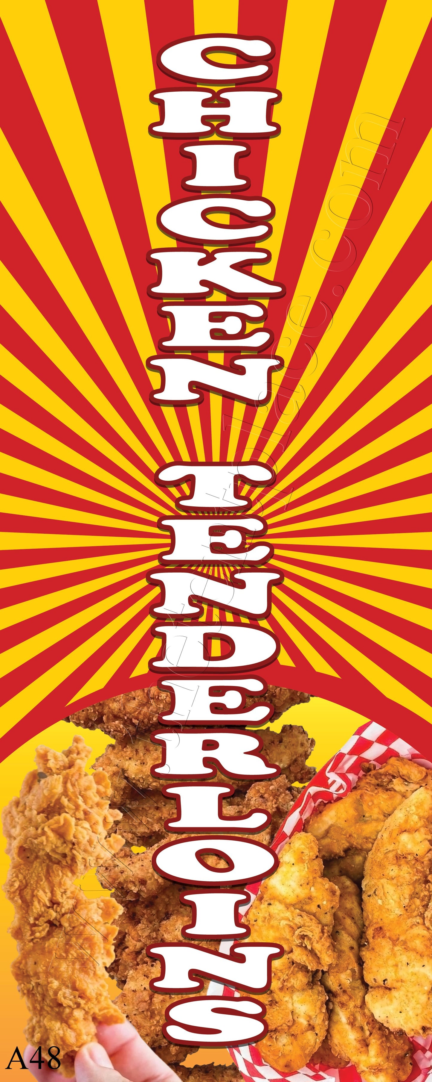 2ft x 5ft - Chicken Tenderloins Flags
