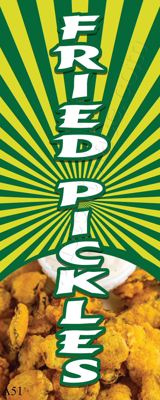 2ft x 5ft - Fried Pickles Flags