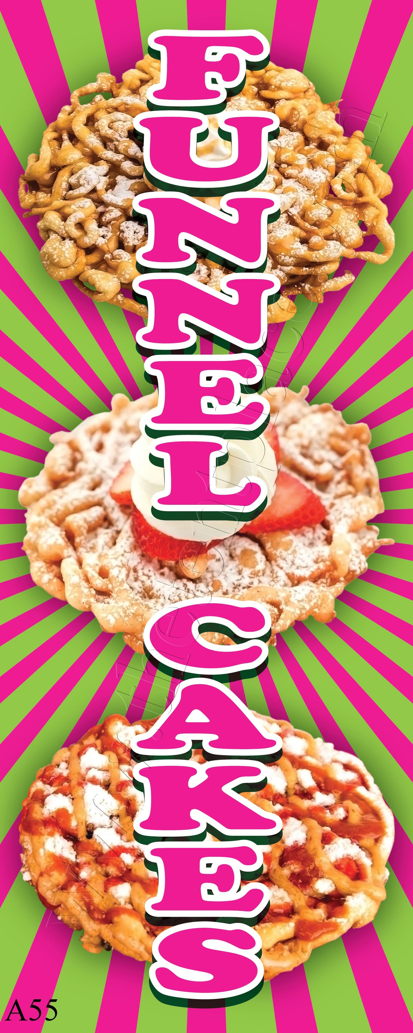 2ft x 5ft - Funnel Cakes Flags