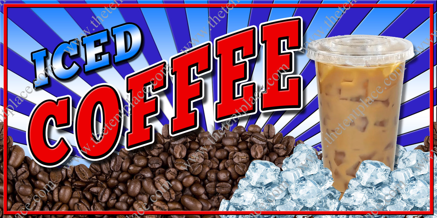 Coffee Iced Signs - Drinks