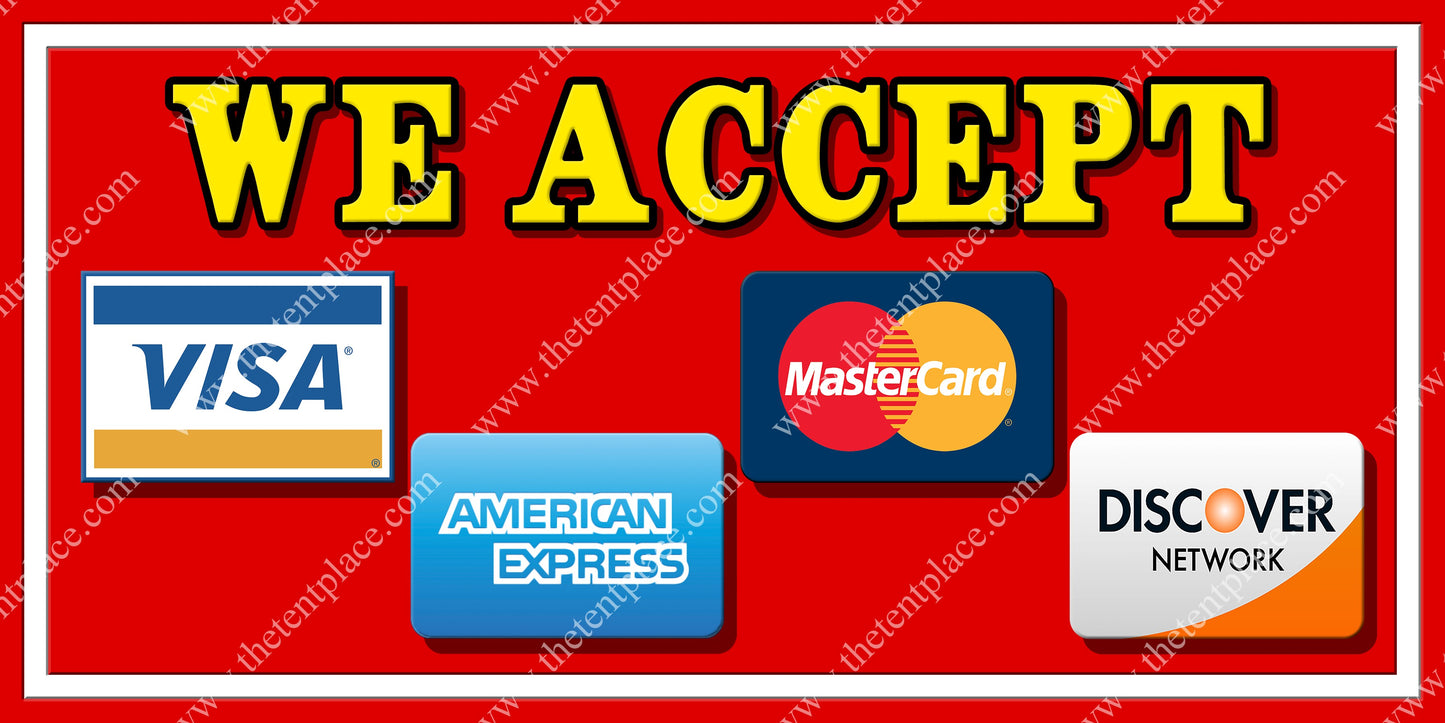 We Accept Signs - Misc