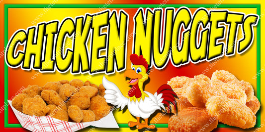 Chicken Nuggets Signs - Meats