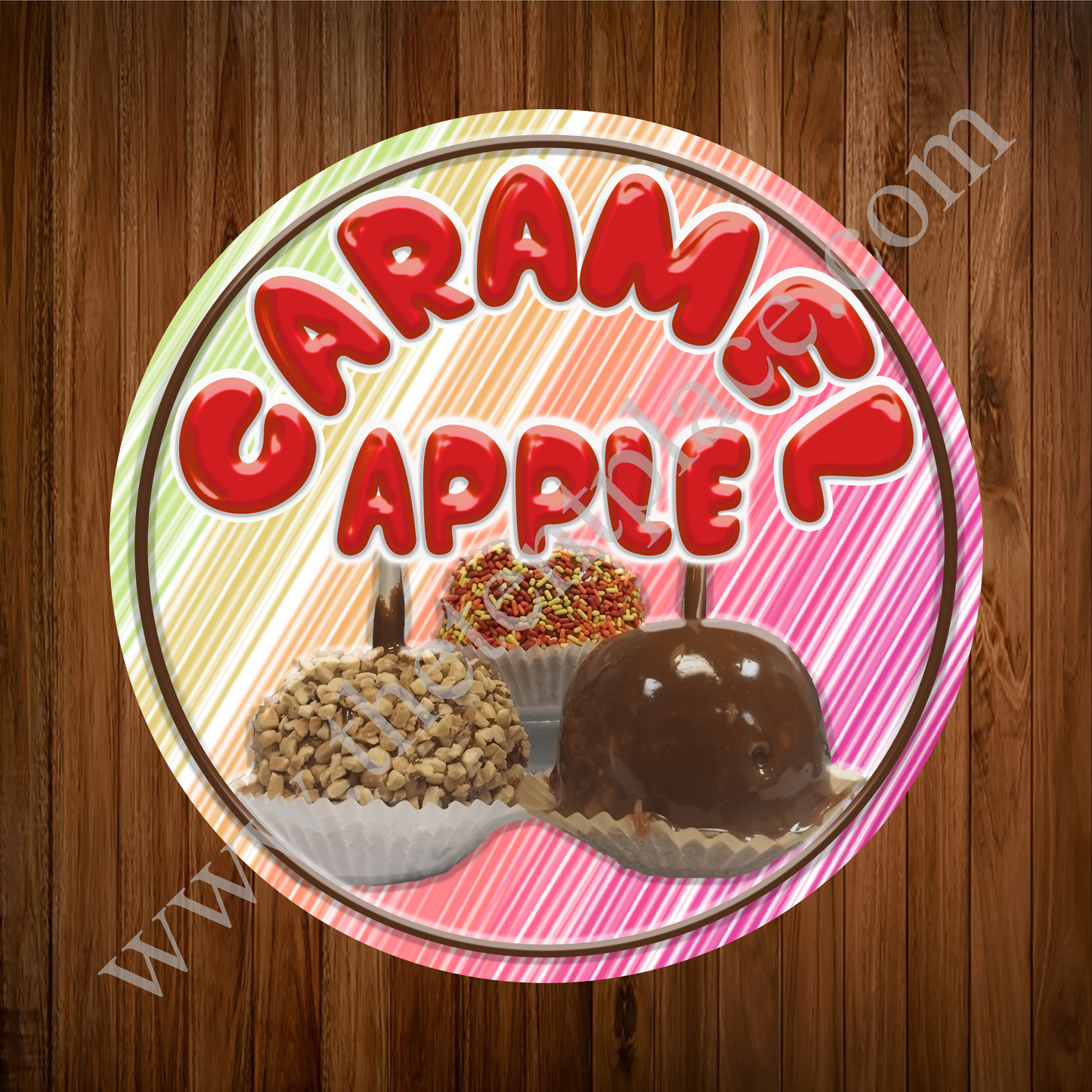 Caramel Apple Sign