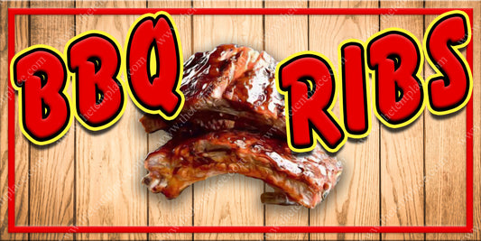 BBQ Ribs Signs - Meats