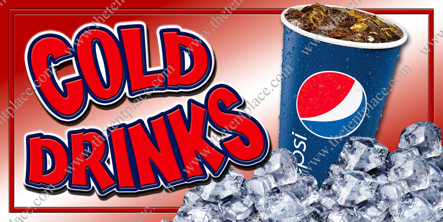 Cold Drinks Pepsi Signs - Drinks
