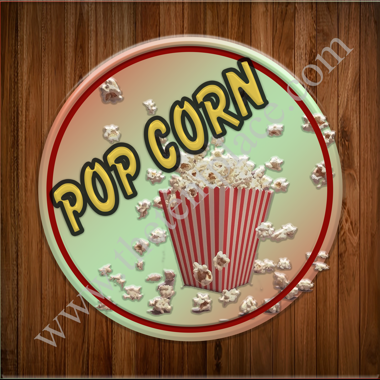 Pop Corn Sign