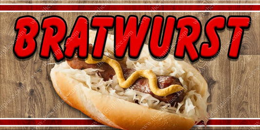 Bratwurst Signs - Meats