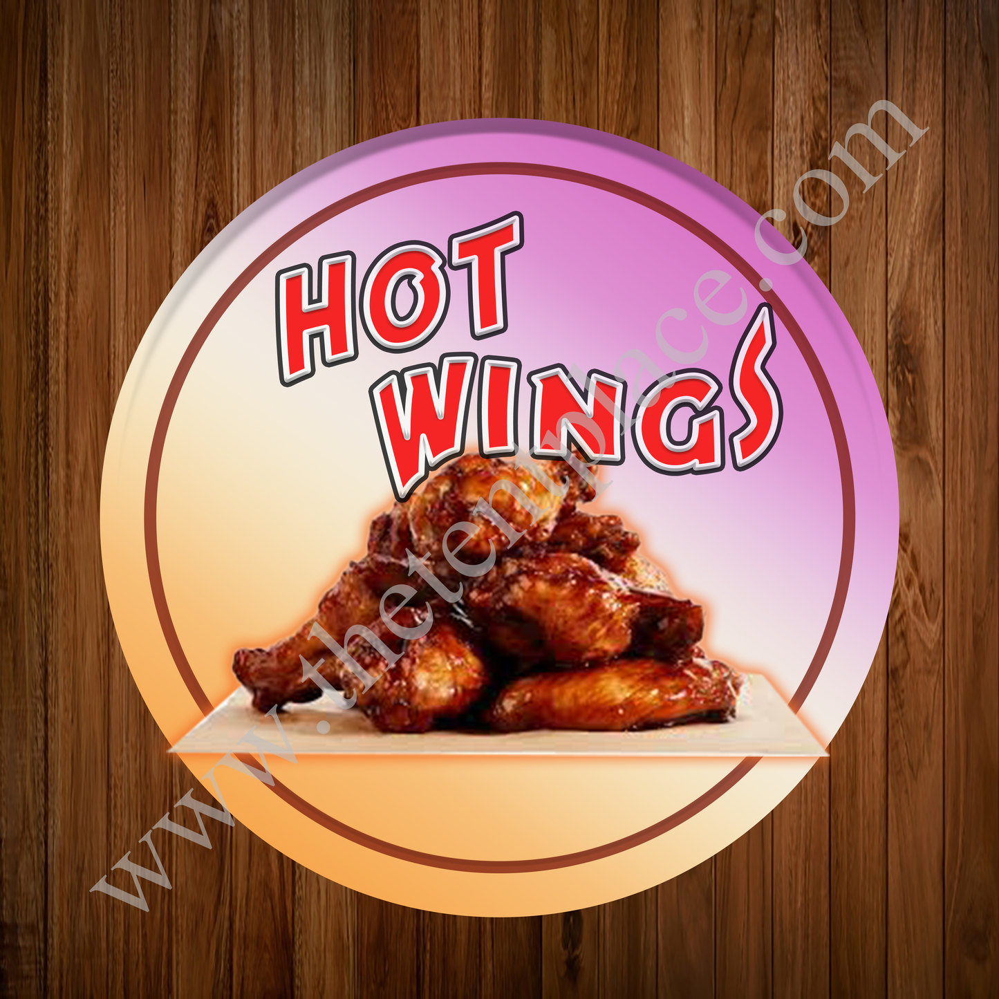 Hot Wings Sign