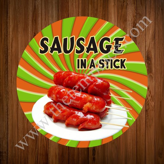 Sausage In A Stick Sign