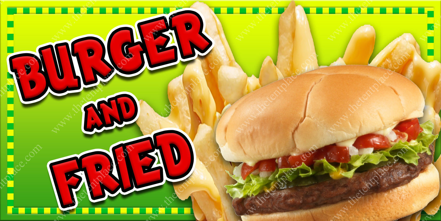 Burger And Fried Signs - Meats