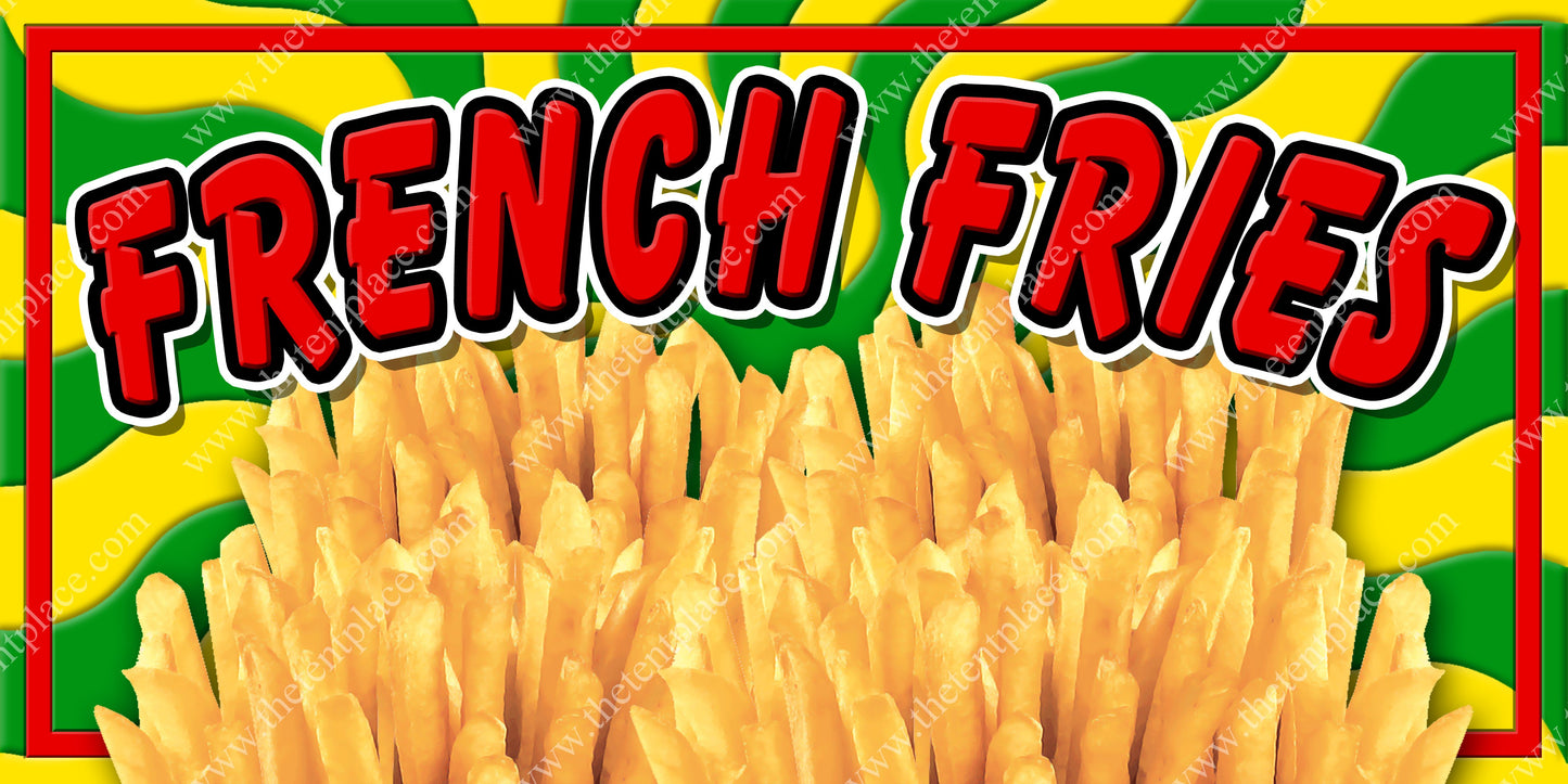 French Fries Signs - Side Items