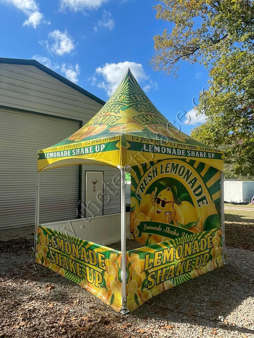 10ft x 10ft Hi-Peak Aluminum Pole Tent Package