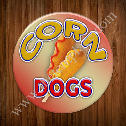 Corn Dog Sign
