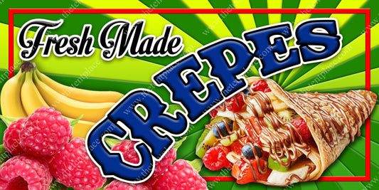 Crepes Sign - Sweets