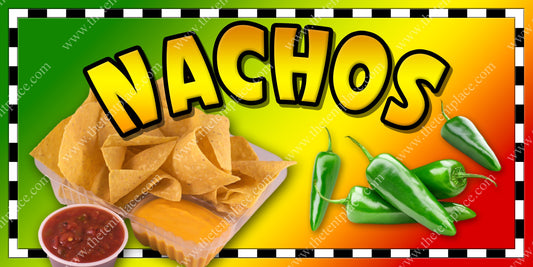 Nachos Signs - Side Items