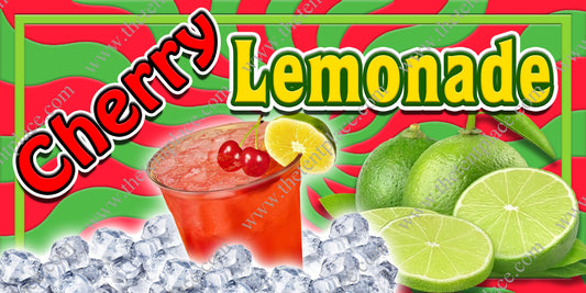 Limeade Cherry Signs - Drinks