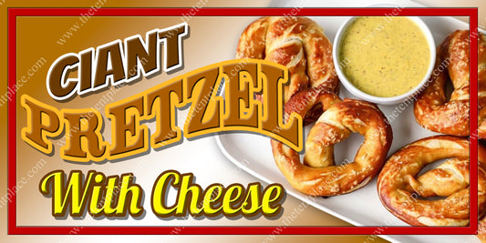 Ciant Pretzel With Cheese Signs - Side Items