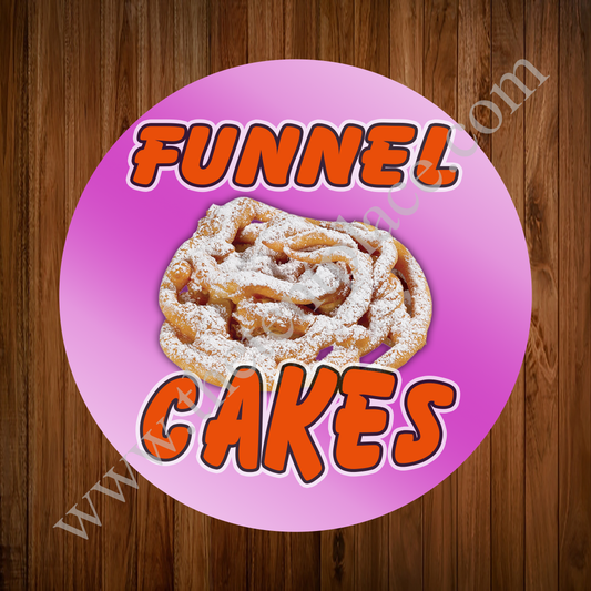 Funnel Cake Sign