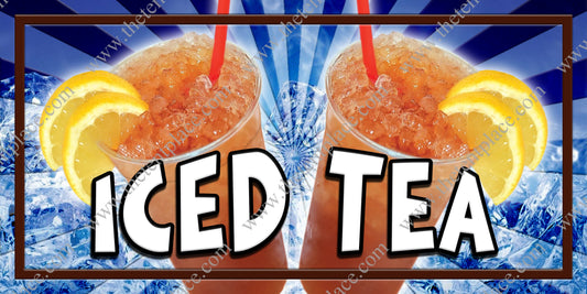 Iced Tea Signs - Drinks