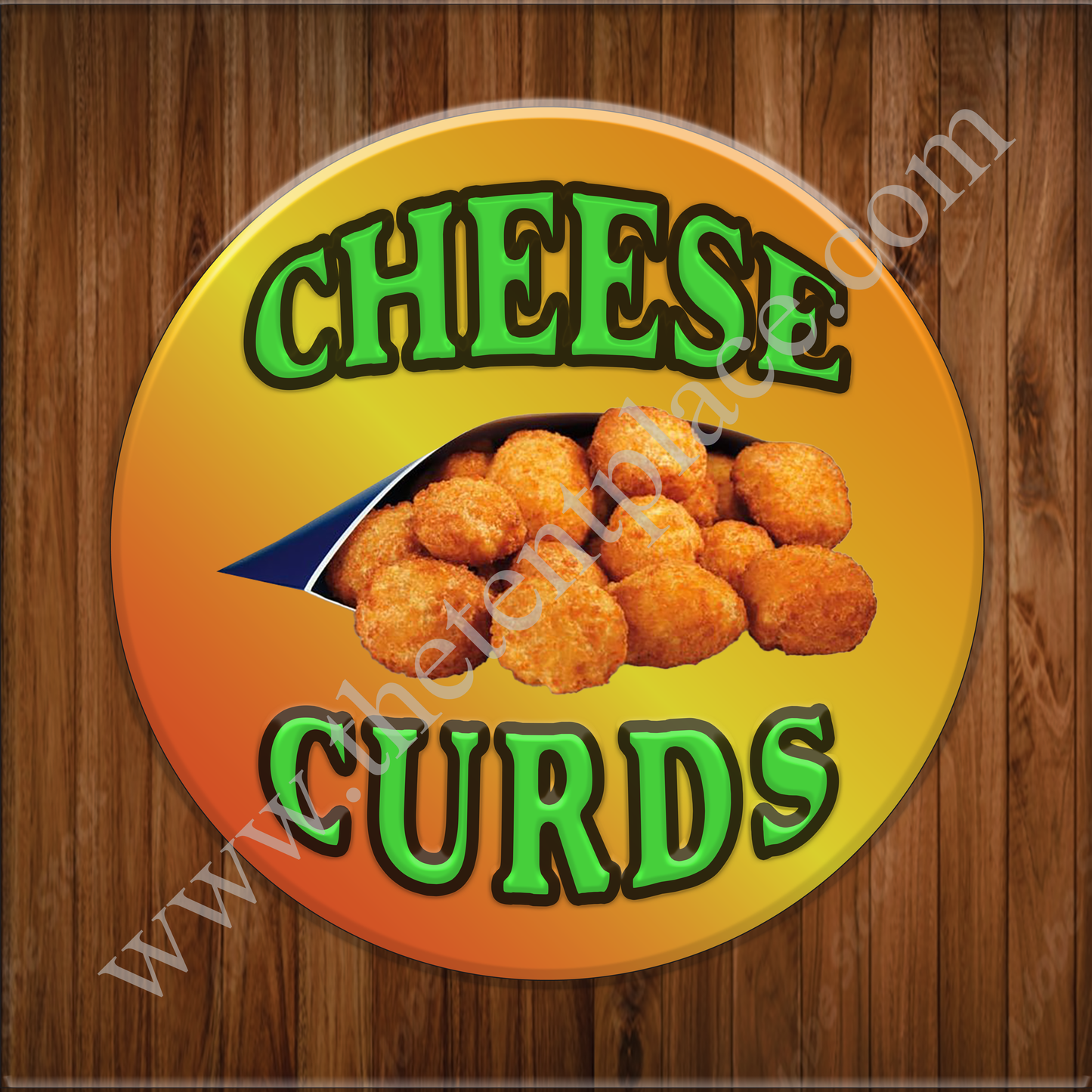 Cheese Curds Sign