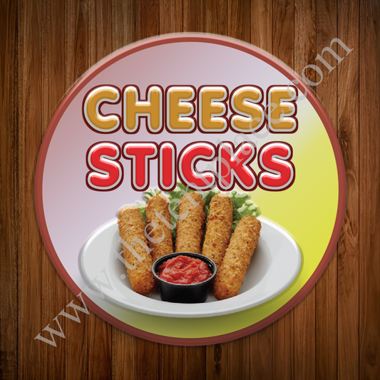 Cheese Sticks Sign