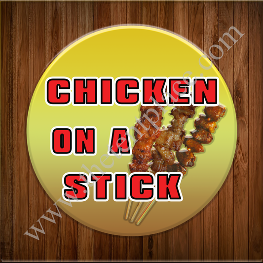 Chicken Sticks Sign