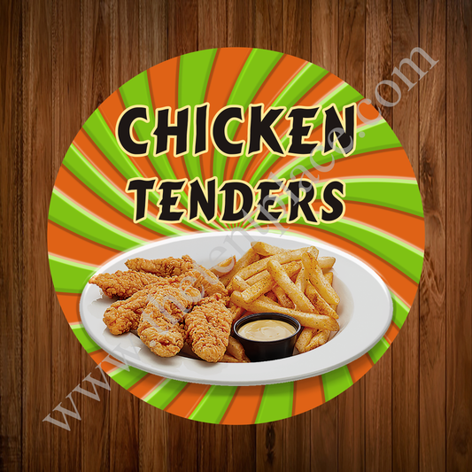 Chicken Tenders Sign
