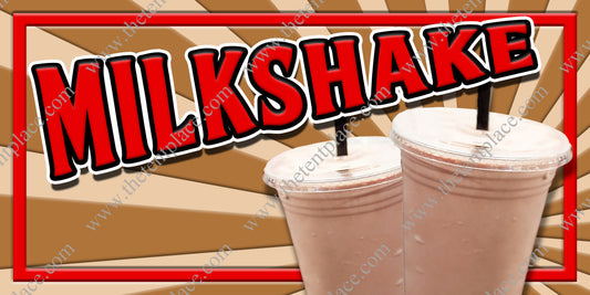 Ice Cream Milkshake Signs - Drinks