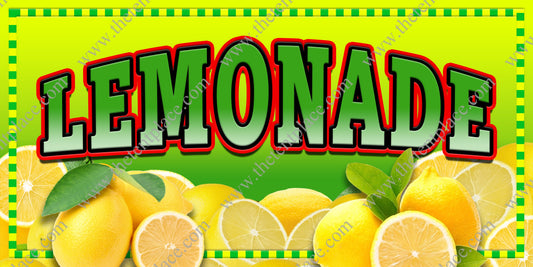 Lemonade Plain Signs - Drinks
