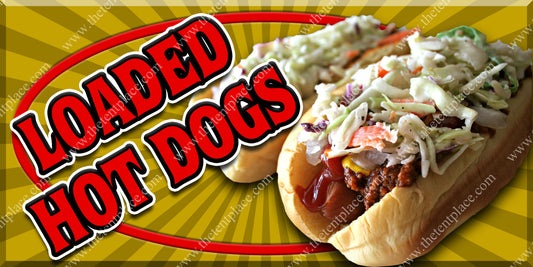 Loaded - Hot Dogs Signs - Meats