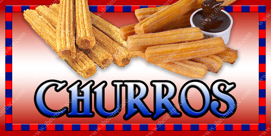 Churros Sign - Sweets