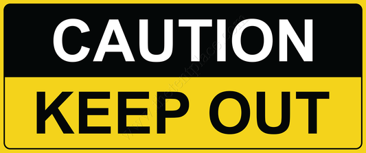 Safety Signs - Option 4